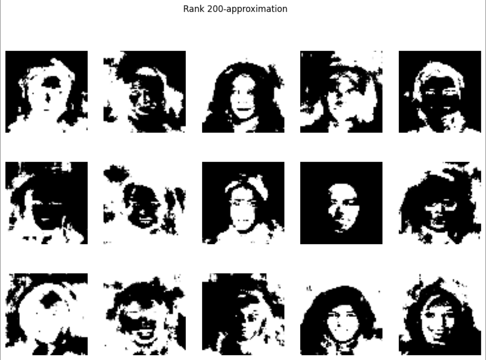 A face sampled from the SVD model.