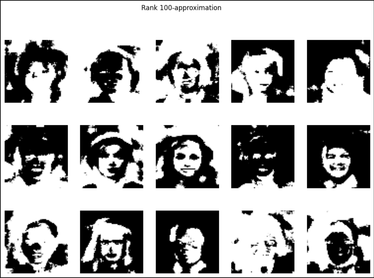 A face sampled from the SVD model.