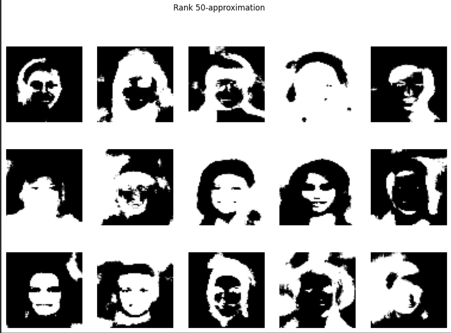 A face sampled from the SVD model.