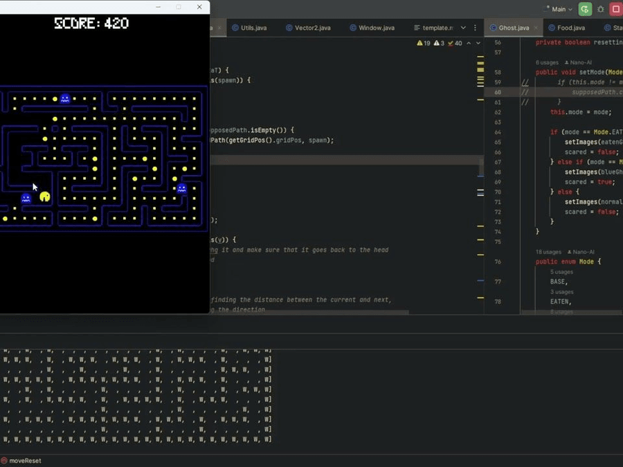 Pac-Man Clone — demo still
