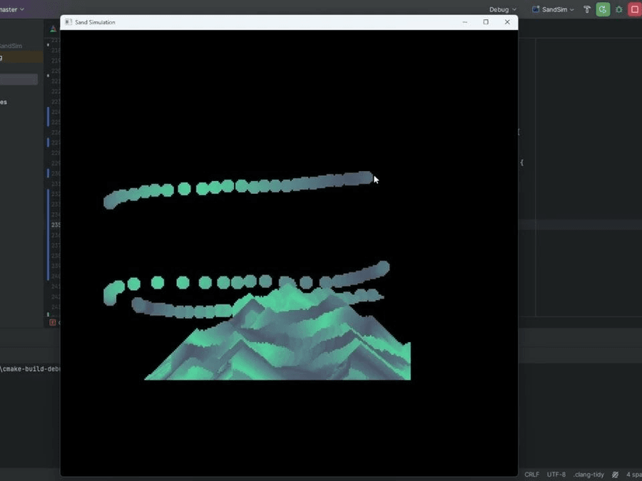 Sand Simulator — demo still