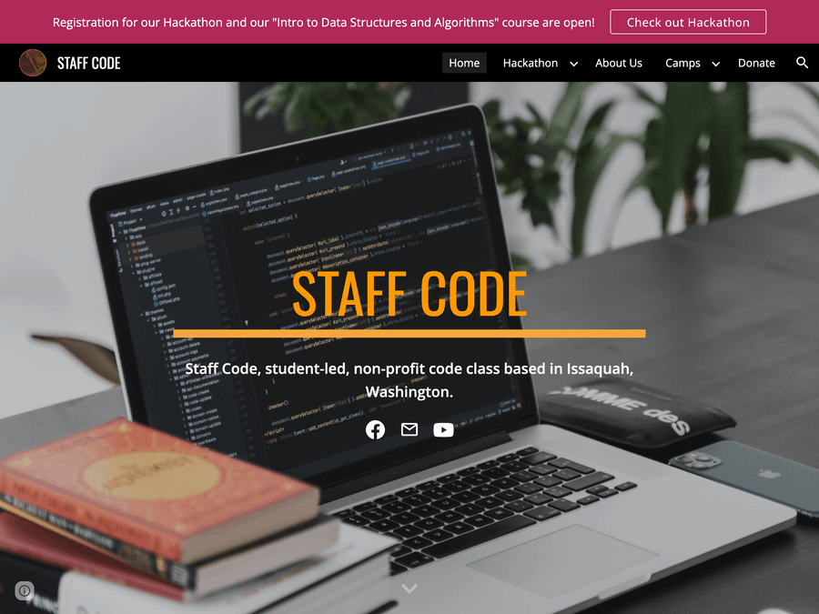Staff Code — screenshot